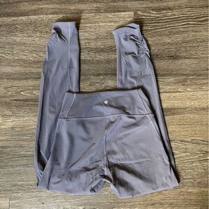 Lululemon Awakening Tight Taryn Toomey Collection 25" Inseam Magnum Grey Size 4